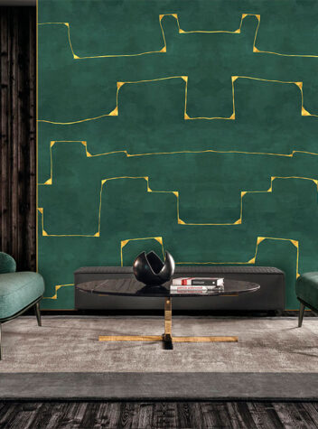 Painel Golden Lines I (m2)