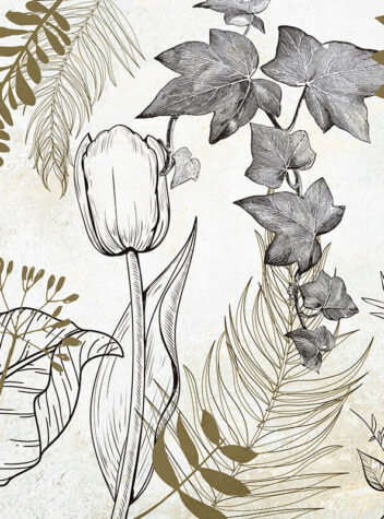 Painel Botanic Sketch (m2)