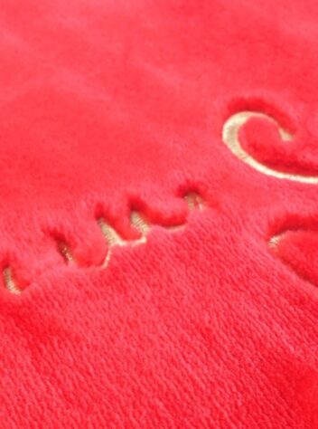 Cobertor Nancy Pierre Cardin Vermelho (240x260cm)